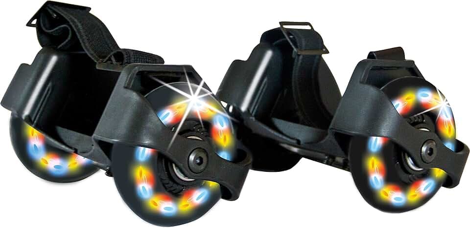Schildkröt® Flashy Rollers, 2 Fersenroller mit LED Beleuchtung, 970302