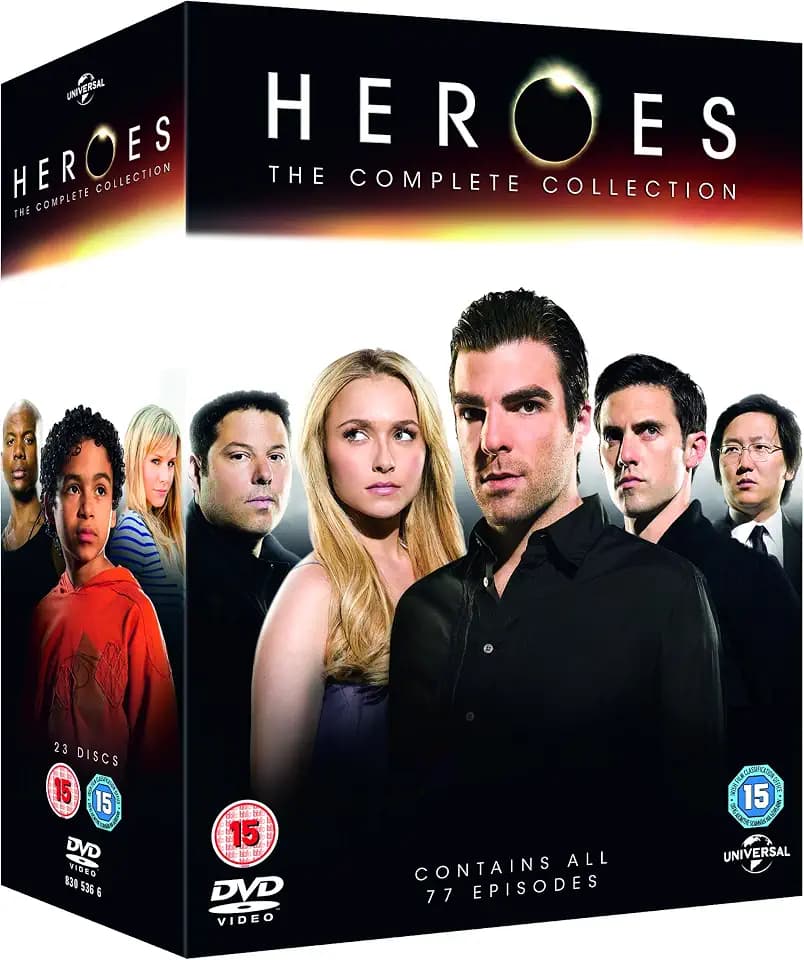 Heroes Season 1-4 - Heroes Season 1-4 (1 DVD)