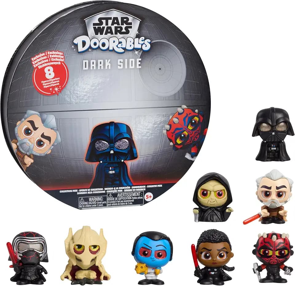 STAR WARS Doorables Dark Side Collection Peek, Collectible Figures, Amazon Exclusive, Toy for Teens, Adults, Boys, Girls, Kids, Ages 5 and Up, Kids Toys for Ages 5 Up, Amazon Exclusive by Just Play