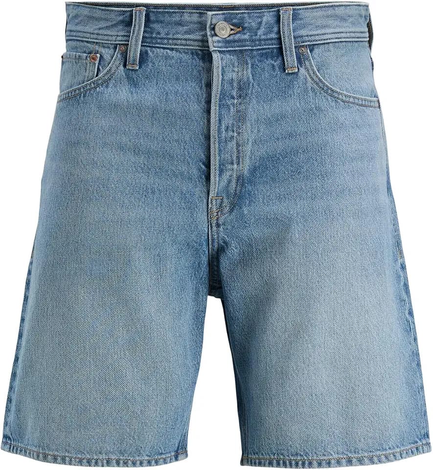 Jack & Jones Male Jeans-Shorts Plus Size Loose Fit Jeans-Shorts