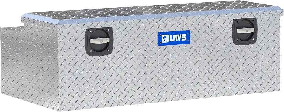 UWS EC20501 Secure Lock 48-Inch Heavy-Wall Aluminum Under Tonneau Cover Tool Box, RigidCore Lid