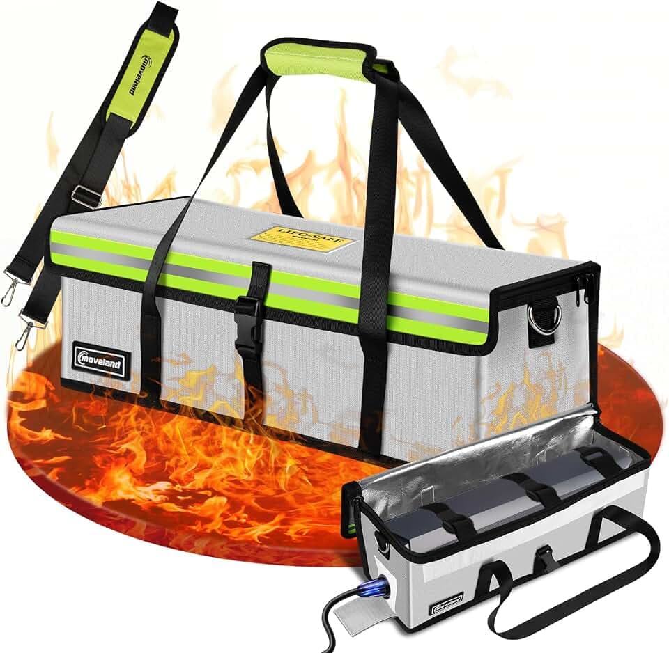 moveland Akku Tasche 41 x 13 x 13 cm, Feuerfest bis 1400 °C