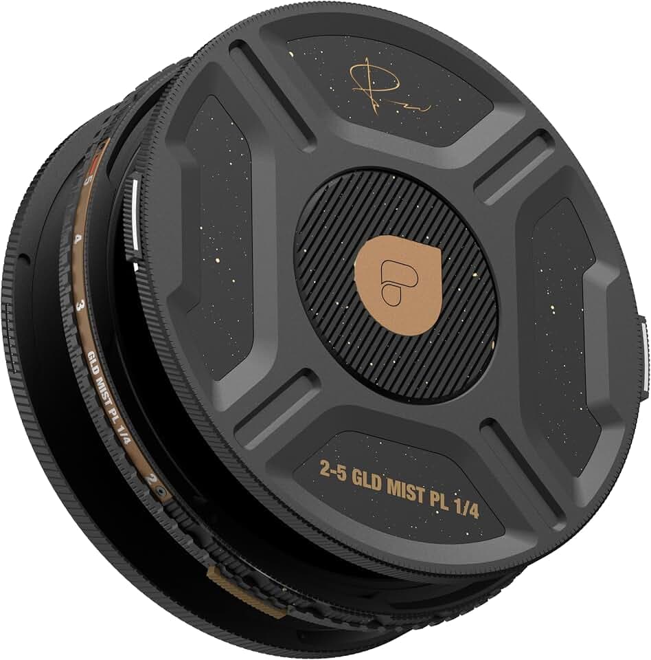 PolarPro - Chroma VND/PL - McKinnon Serie - 2-5 Blenden - Helix Maglock (nur Filter) - Gold Mist