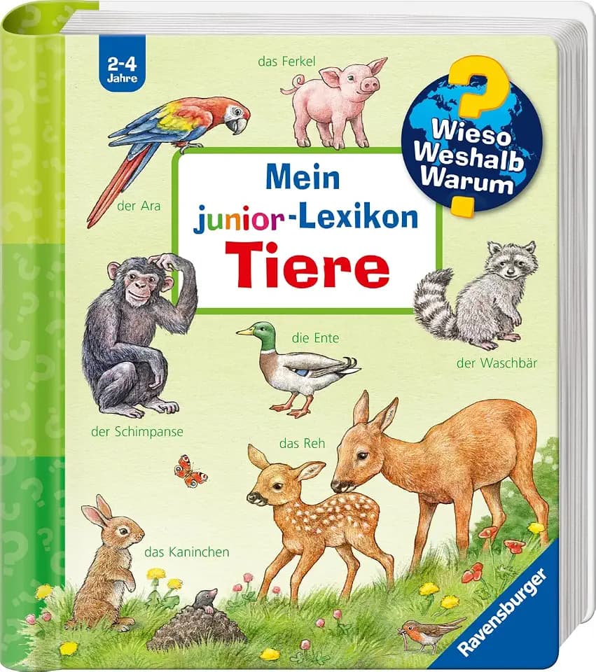 Wieso? Weshalb? Warum? Sonderband: Mein junior-Lexikon: Tiere (Sachbuch ab 2 Jahre - mit Klappen)