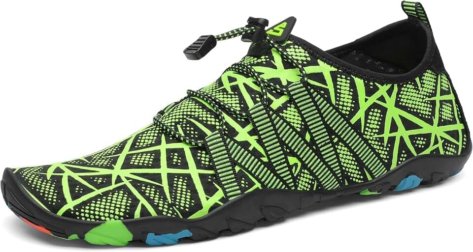SAGUARO Badeschuhe Strandschuhe Aquaschuhe Wasserschuhe Surfschuhe Schwimmschuhe für Damen Herren Kinder, GR.35-48