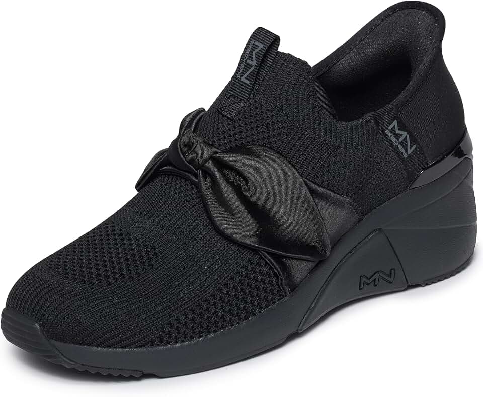 Skechers Enzie Damen-Slip-Ins mit Keilabsatz