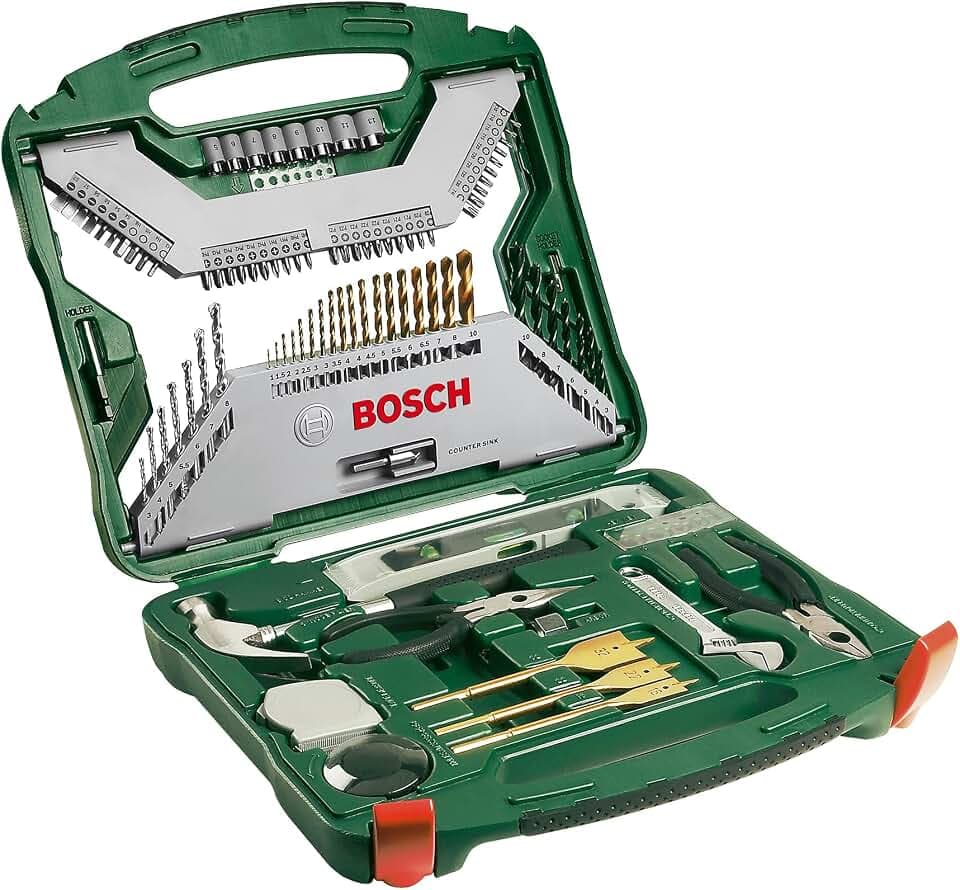 Bosch Home and Garden 103tlg. X-Line Titanium-Bohrer- und Schrauber-Set