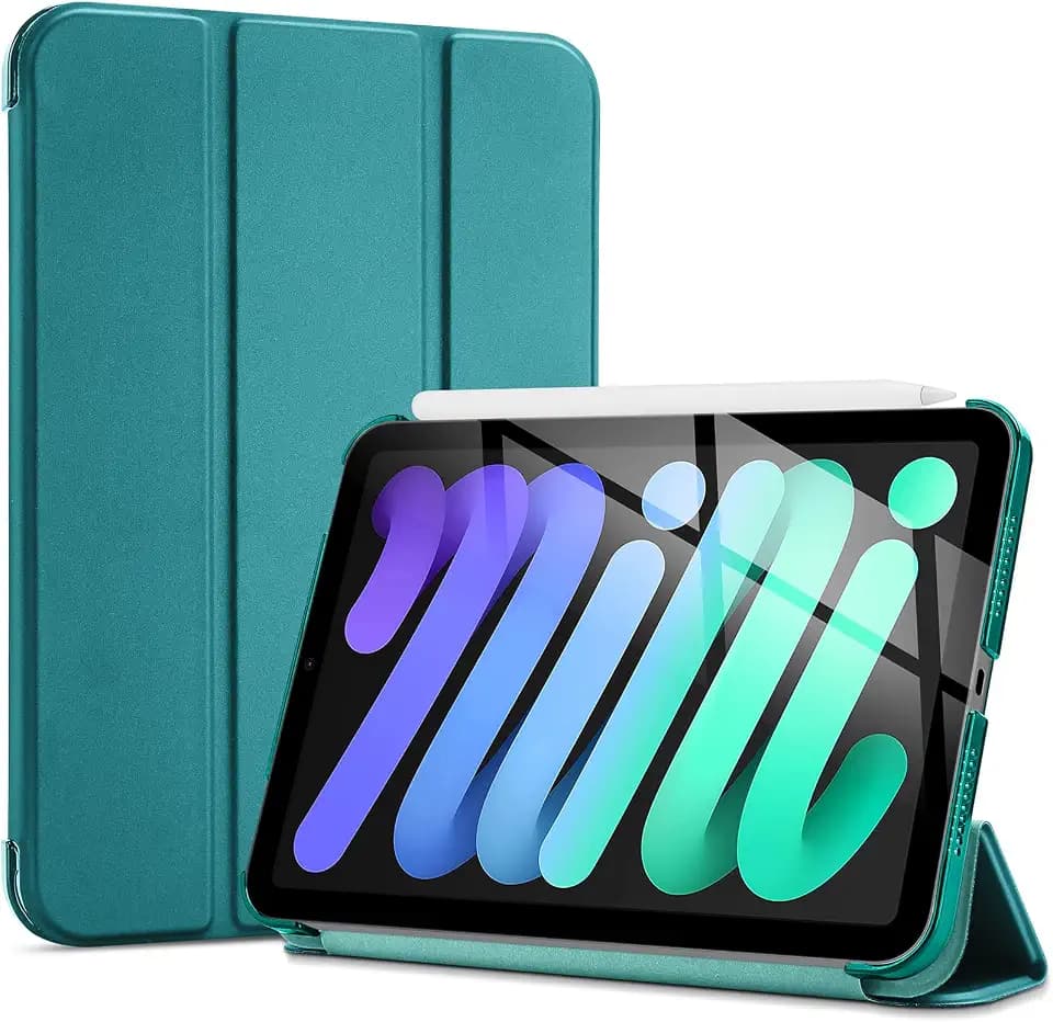 ProCase Smart Case for iPad mini 7 A17 Pro 2024/Mini 6 2021 8.3" -Green