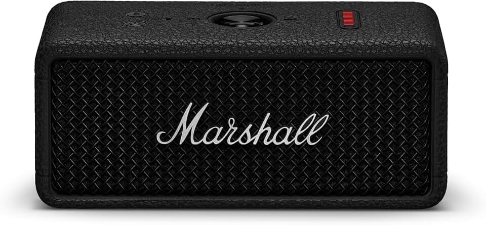 Marshall Emberton III Portable Bluetooth Waterproof Speaker - Black/Silver