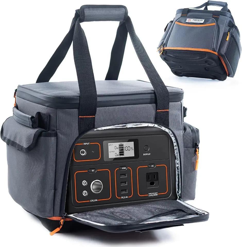 Portable Power Station Carrying Case for Jackery Explorer 500, Storage Bag
