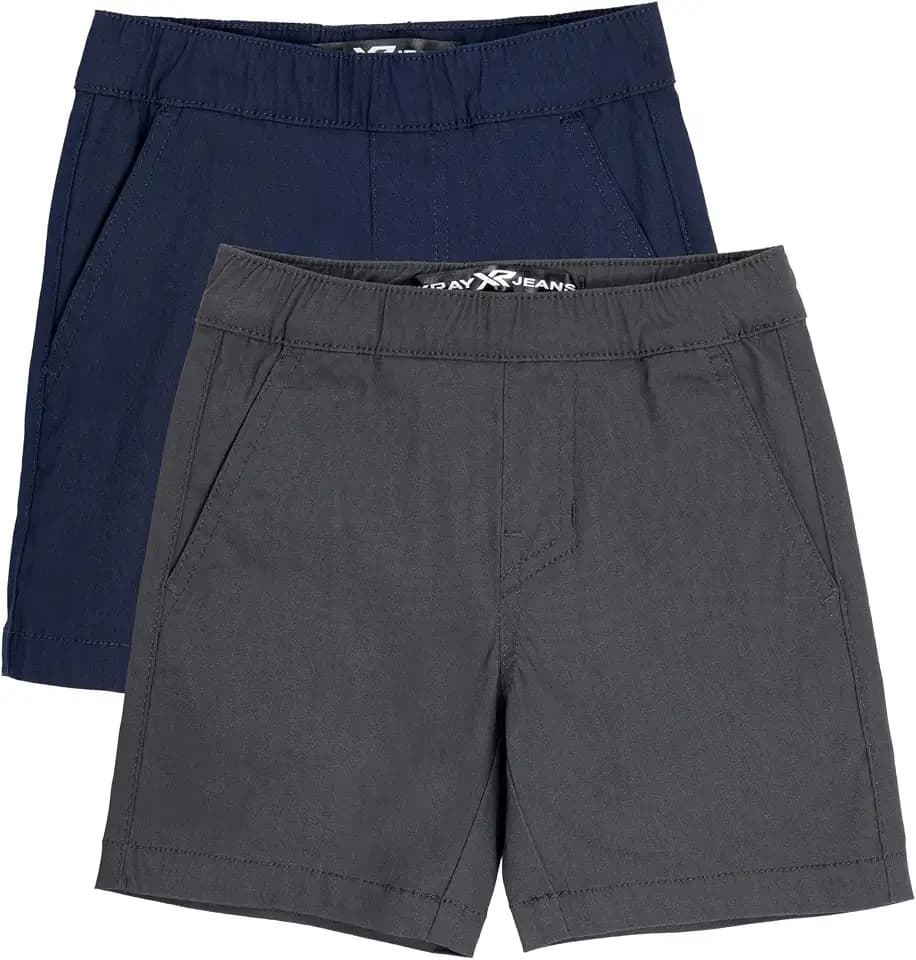 X RAY Boys Golf Shorts, Stretch Chino School Uniform Short (2T-18)