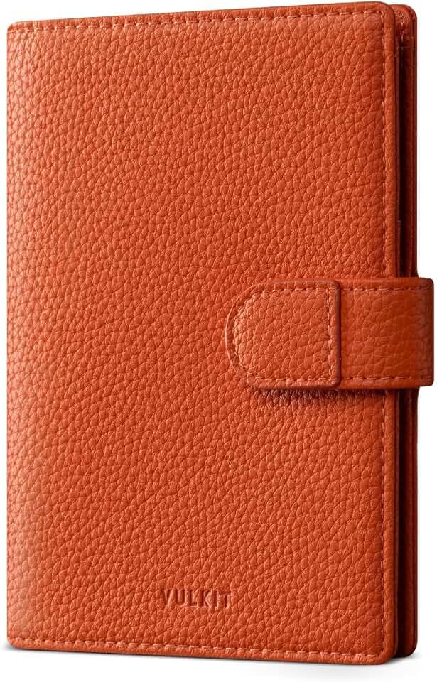 VULKIT Dual Passport Wallet for RFID 2 Passports Holder