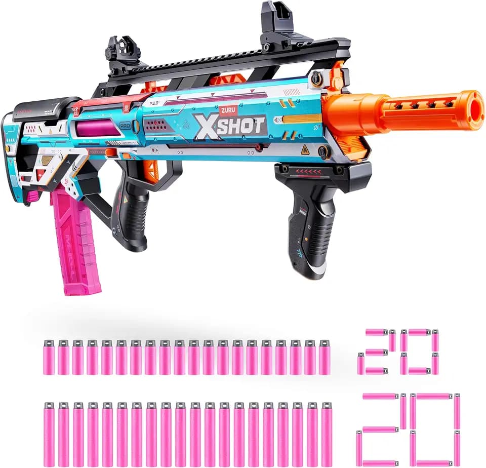 XSHOT Skins Pro Series Longshot 2.0 Blaster (40 Darts) von ZURU