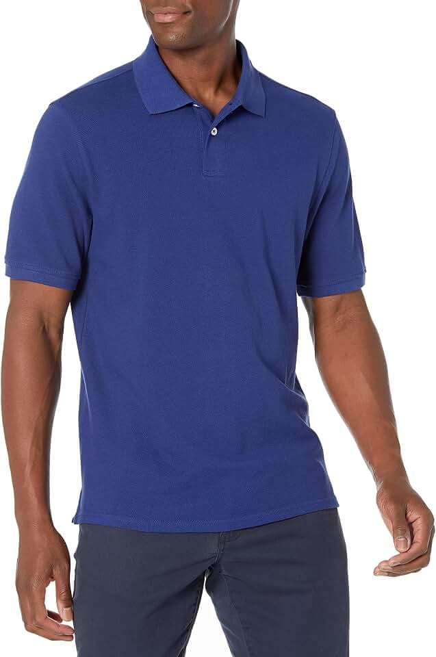 Amazon Essentials Herren Regular Fit Baumwolle Poloshirt (erhältlich in Übergrößen)