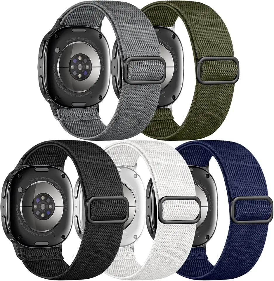 Stretchy Bands for Samsung Galaxy Watch 9/8 Band 40mm 44mm, 8 Classic 46mm