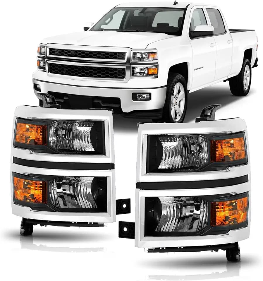 Headlights Assembly for 2014 Chevy Silverado 1500|2015 Chevy Silverado 1500