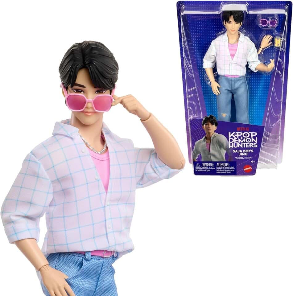 Mattel KPop Demon Hunters Saja Boys Jinu Modepuppe