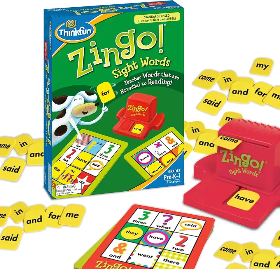 ThinkFun Zingo! Sight Words,