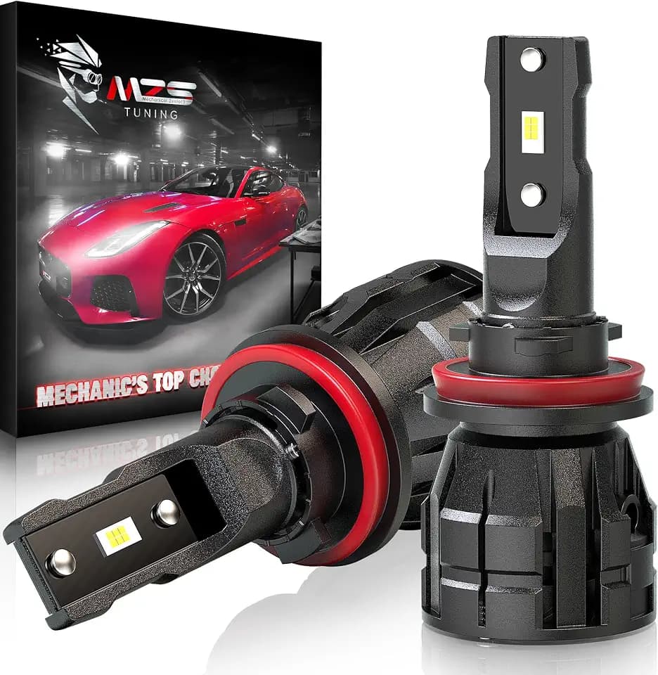 MZS H11 Bulb,High Brightness Easy Installation,High Speed Fan,Pack of 2