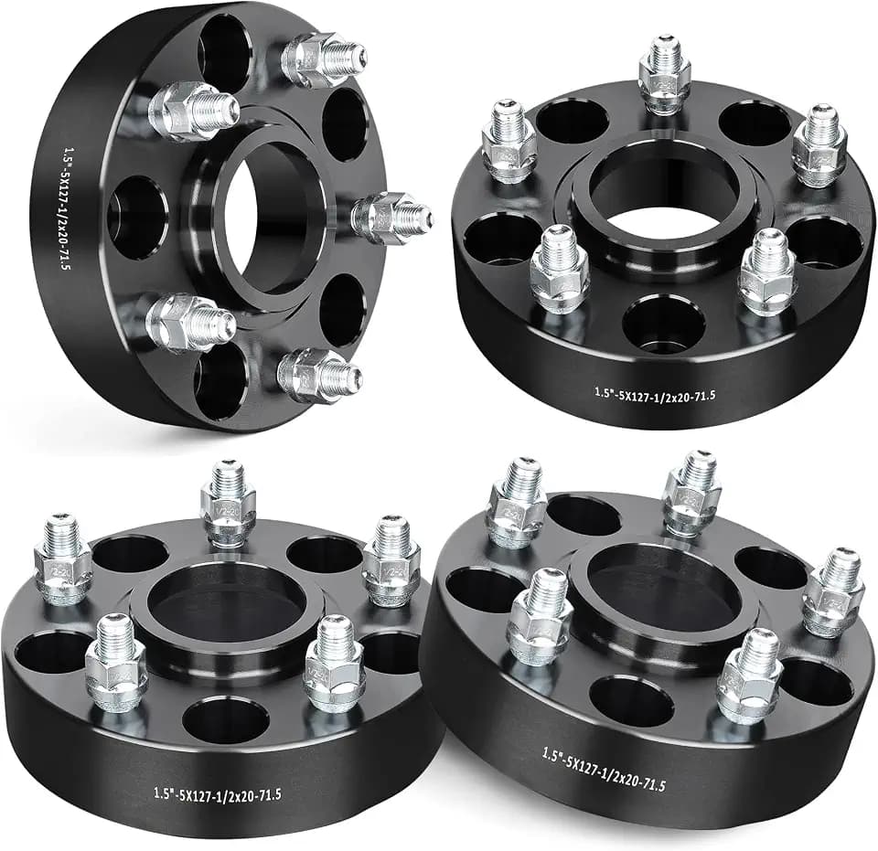 EVIL ENERGY 5x5 Wheel Spacers 1.5", 71.5mm Hub Bore Hubcentric 1/2x20 Studs