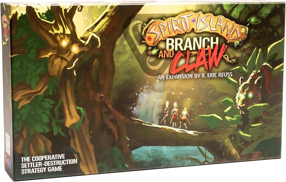 Greater Than Games Spirit Island: Branch & Claw Board Game Expansion