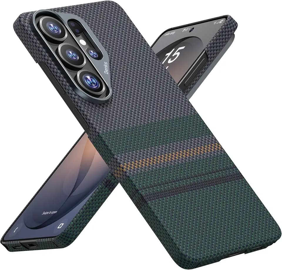 BENKS S26 Ultra Case, Aurora ArmorAir Case for Samsung Galaxy S26 Ultra Compatible with Magsafe, Ultra Slim & Lightweight Minimalist Case Built with Dupont Kevlar 600D & 1000D Fiber