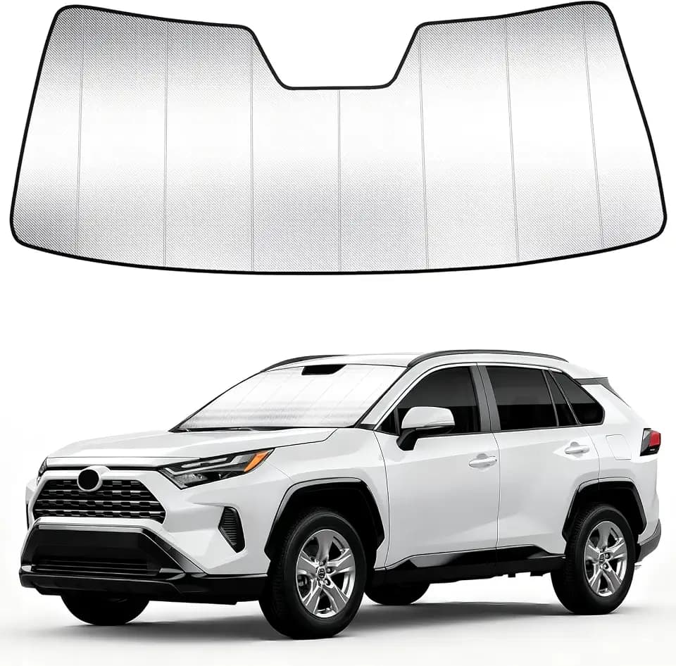 Windshield Sun Shade for Toyota RAV4 2019-2025