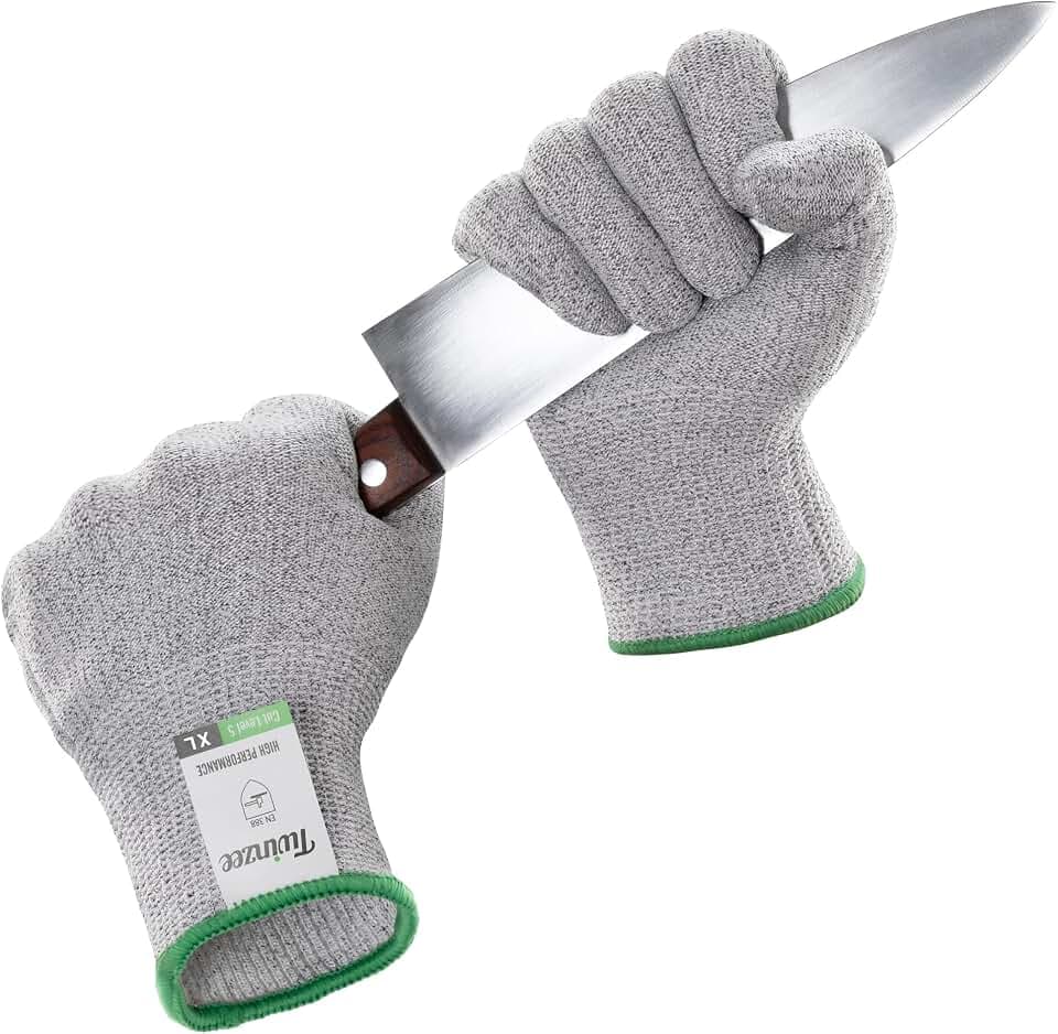 Twinzee - Schnittschutzhandschuhe Premium - 1 Paar Stufe E (EN 388) - XL