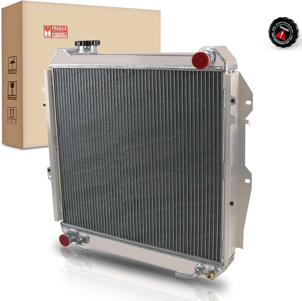 4-Row Radiator for 1988-1995 Toyota Pickup Base/DLX/SR5 V6 3.0L 4WD