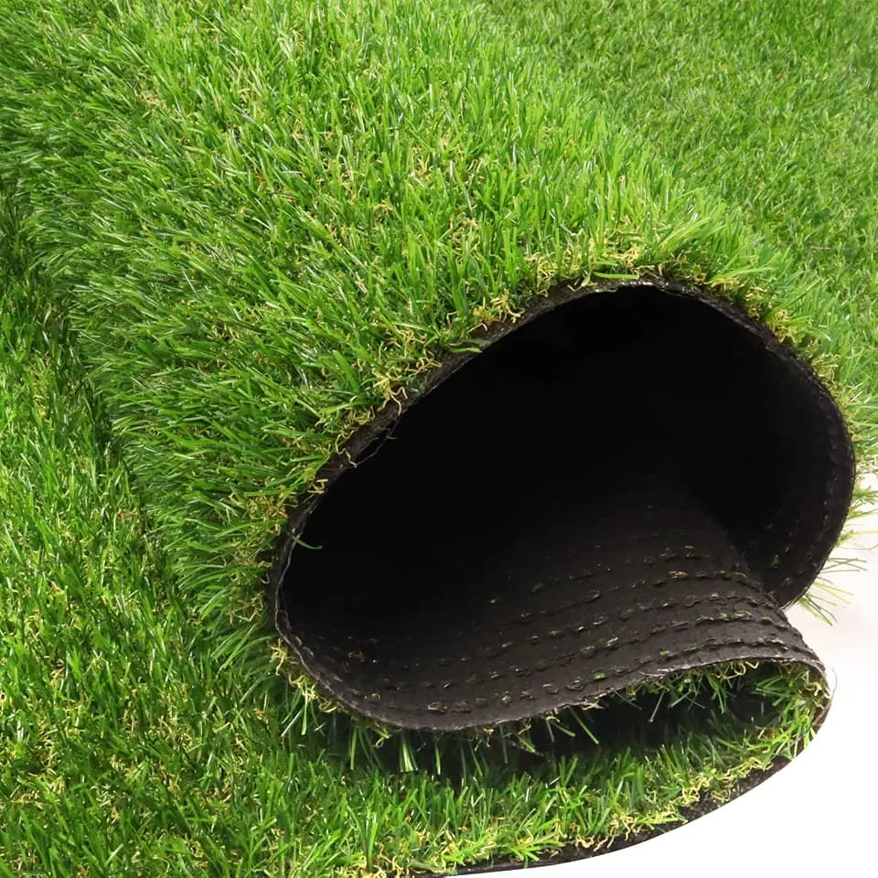 Heyroll Artificial Turf Grass Outdoor 7x15ft, 0.8-in Synthetic Fake Grass