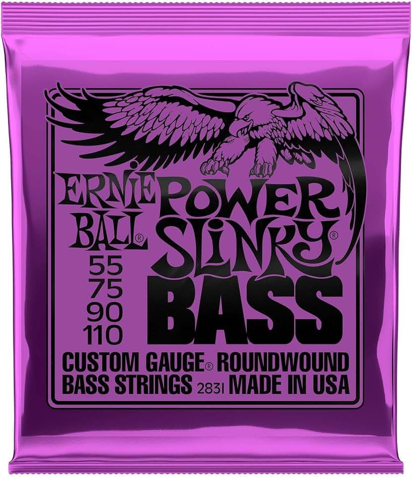 Ernie Ball Power Slinky Nickel Wound E-Basssaiten 55-110 Stärke