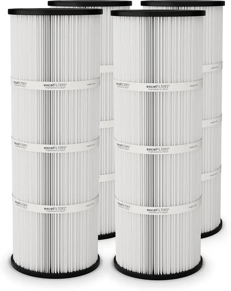Excel Replacement Pool Filters for Hayward Super StarClear C3000 / CX750RE | Replaces PA-75-SV, C-7477 and FC-1260 Cartridges | XLS-709 4PACK Filters
