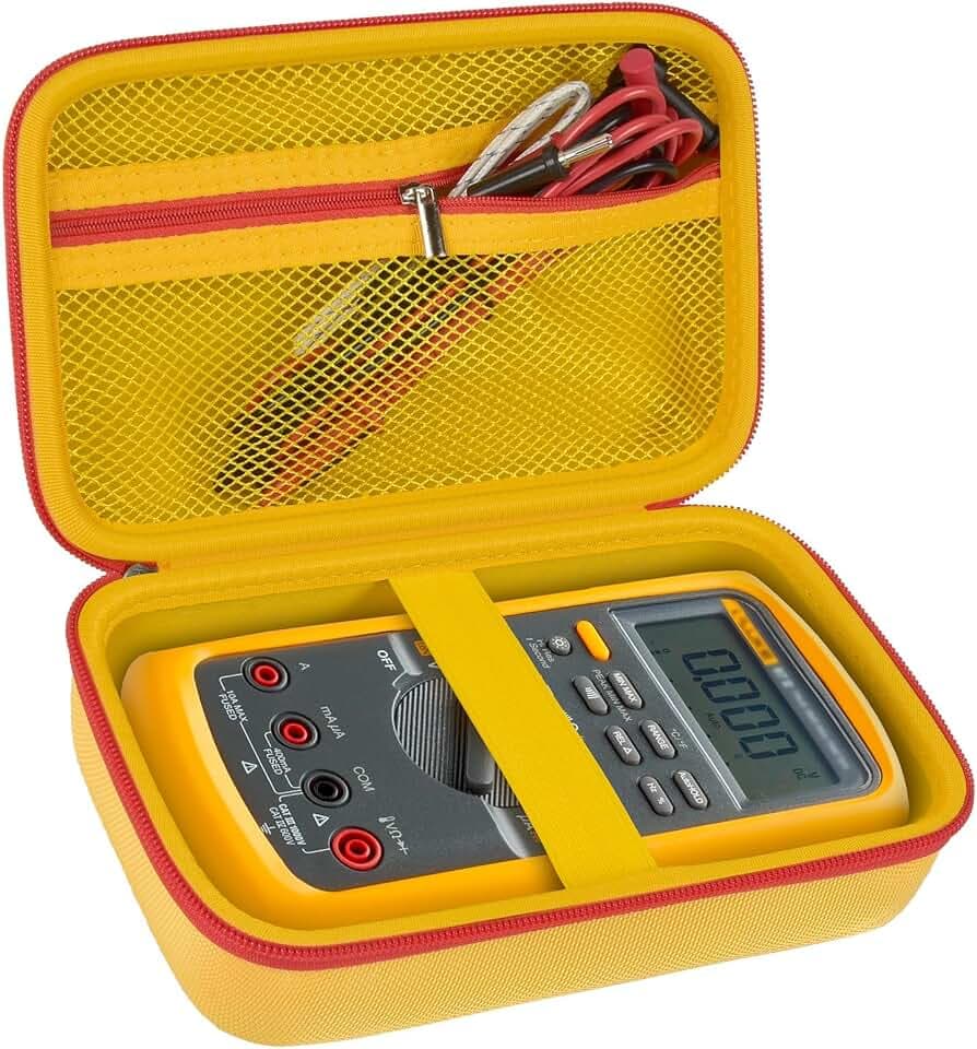 Comecase Hard Case for Fluke 87V/88V/15B+/17B+ and More Digital Multimeter