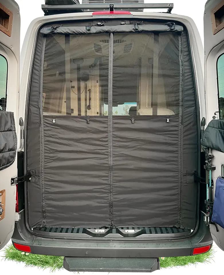 Van Bug Screen Fit for Mercedes Sprinter High Roof Rear Door