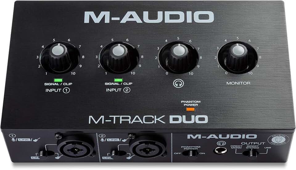 M-AUDIO M-Track Duo USB-Audiointerface