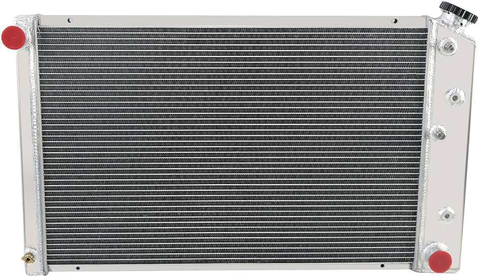 CU161 Aluminum Radiator For 1971-1990 Chevy/GMC C/K C10 C20 C30 K10 Truck Pickup, 3 Row Core Radiator