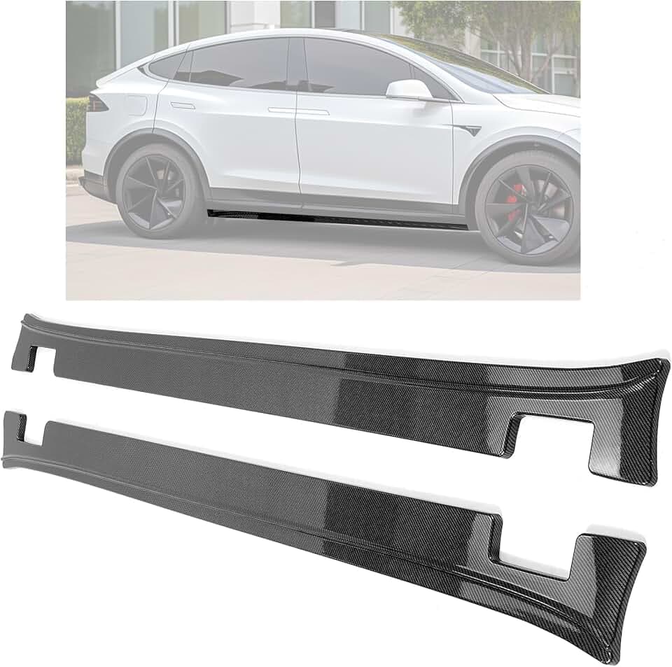 HECASA Skirts Compatible with 2016-2021 Tesla Model X