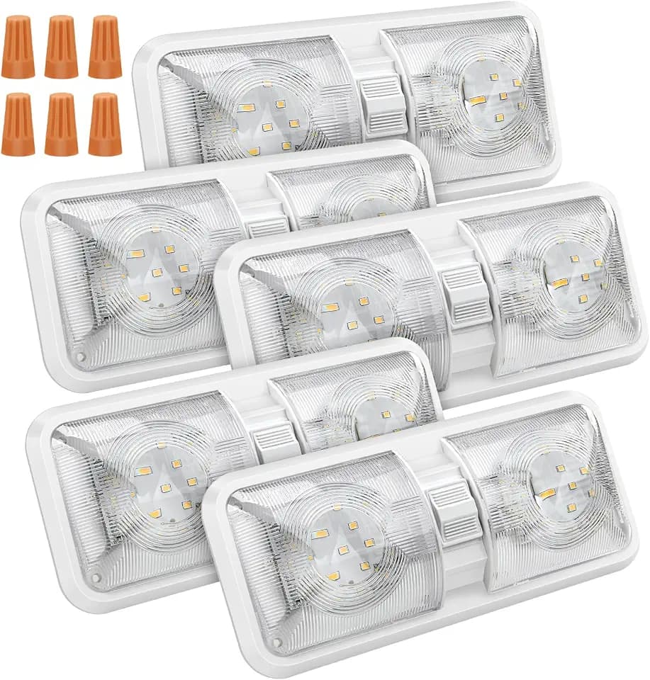 Kohree RV LED Ceiling Lights Interior, 5 Packs