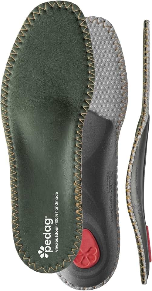 pedag Viva Outdoor Einlegesohlen – hygienisches & stabilisierendes Fußbett für Outdoor-Aktivitäten| ideal für Wanderschuhe & Sneaker | unterstützend gegen Fußschmerzen & Rückenbeschwerden