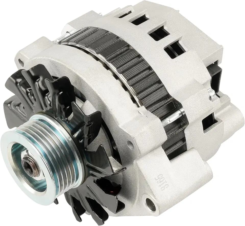 KAC Alternator Fit for 1993-1995 C1500; K1500; C1500; K1500; K2500; K1500 Suburban; C2500; K2500; K1500 Suburban; C2500 High Output Alternator Replace# 8165-7N-6G8165-7,8165N-HO