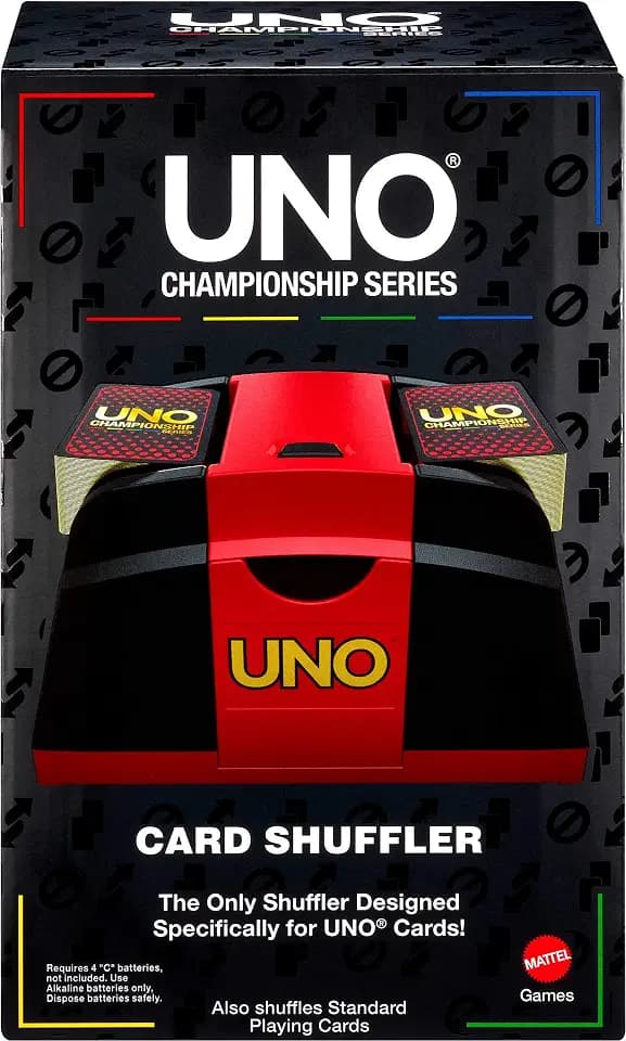 Mattel Games UNO Championship Series Automatic Card Shuffler
