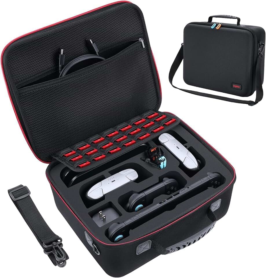 Migitec All-In-1 Travel Carrying Case Compatible with Nintendo Switch 2