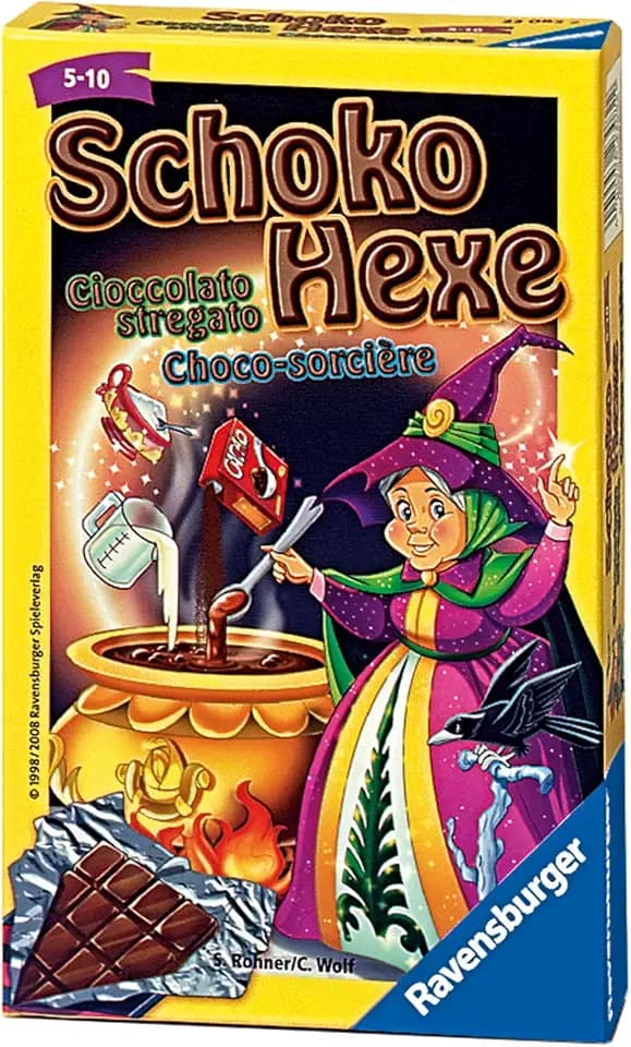Ravensburger Kartenspiel Schoko Hexe - Kinderspiel ab 6 Jahre