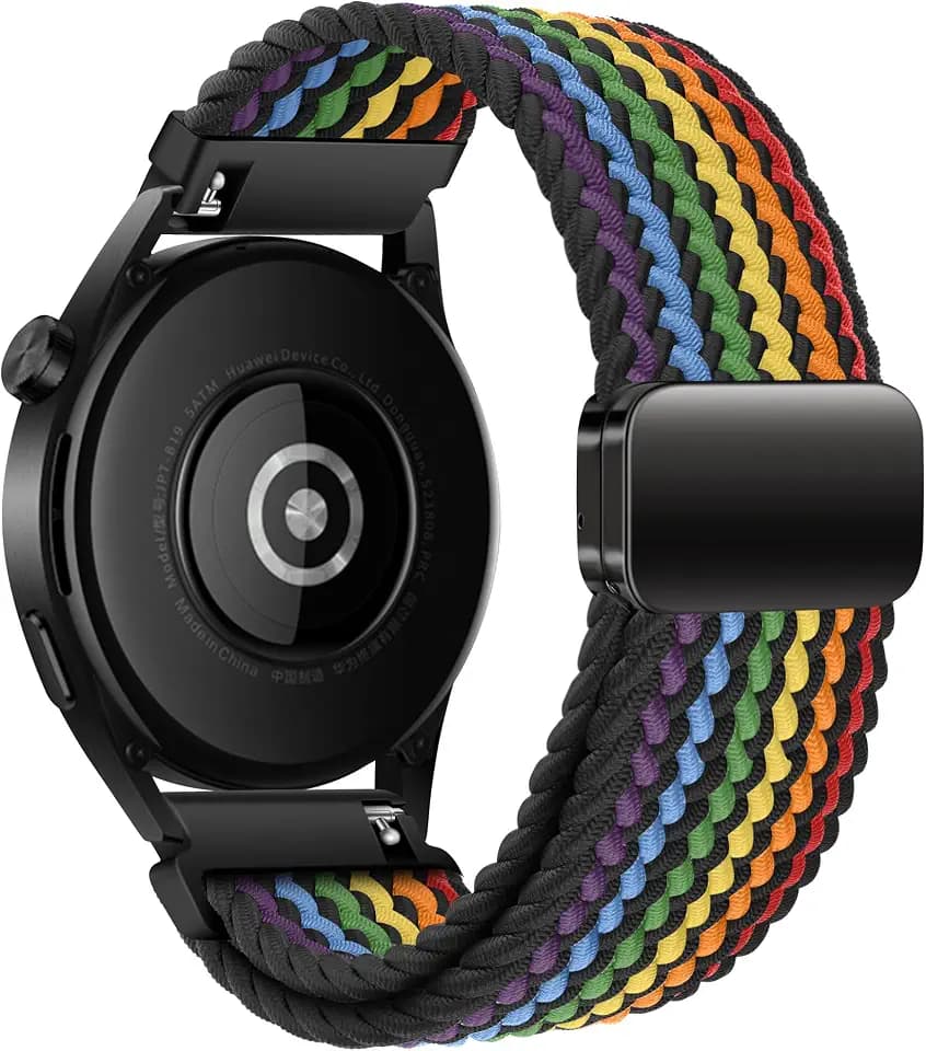 Mazoft Braided Sport Band Compatible with Samsung Galaxy Watch Band 7/FE/6/5/4/3 & Watch 5 Pro & 6/4 Classic &Gear S3/S2, 20mm & 22mm watch band for Samsung Watch 47mm 46mm 45mm 44mm 40mm 43/42/41mm