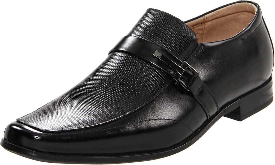 Stacy Adams Men's Beau Moc Toe Bit Slip-On Loafer
