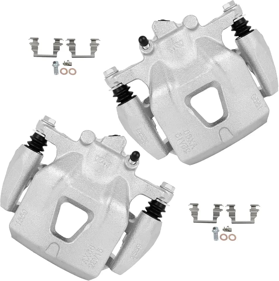 cciyu Front Left & Right Disc Brake Calipers Assembly 19B1974 19B1975