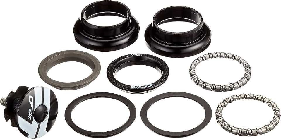 XLC Zubehör A-Head-Steuersatz MTB HS-A04 1 1/8 Zoll, schwarz, 30.0 mm