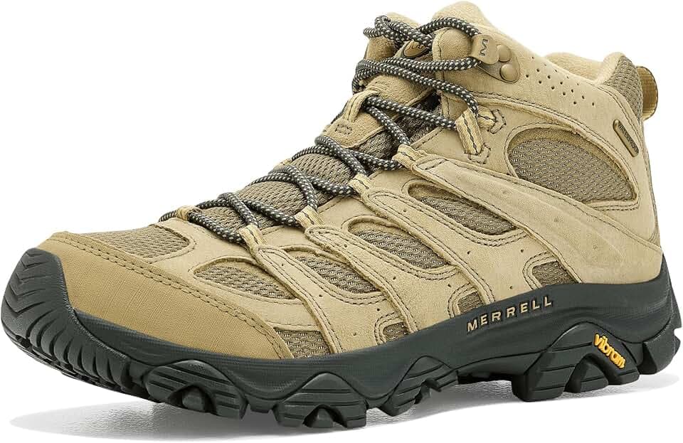 Merrell Men's Moab 3 Mid Waterproof Hiking Boots