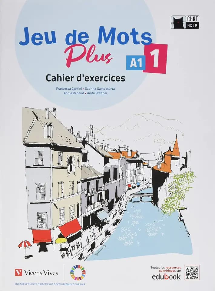 Jeu de Mots Plus 1. Cahier d'exercices (Chat Noir. methodes)