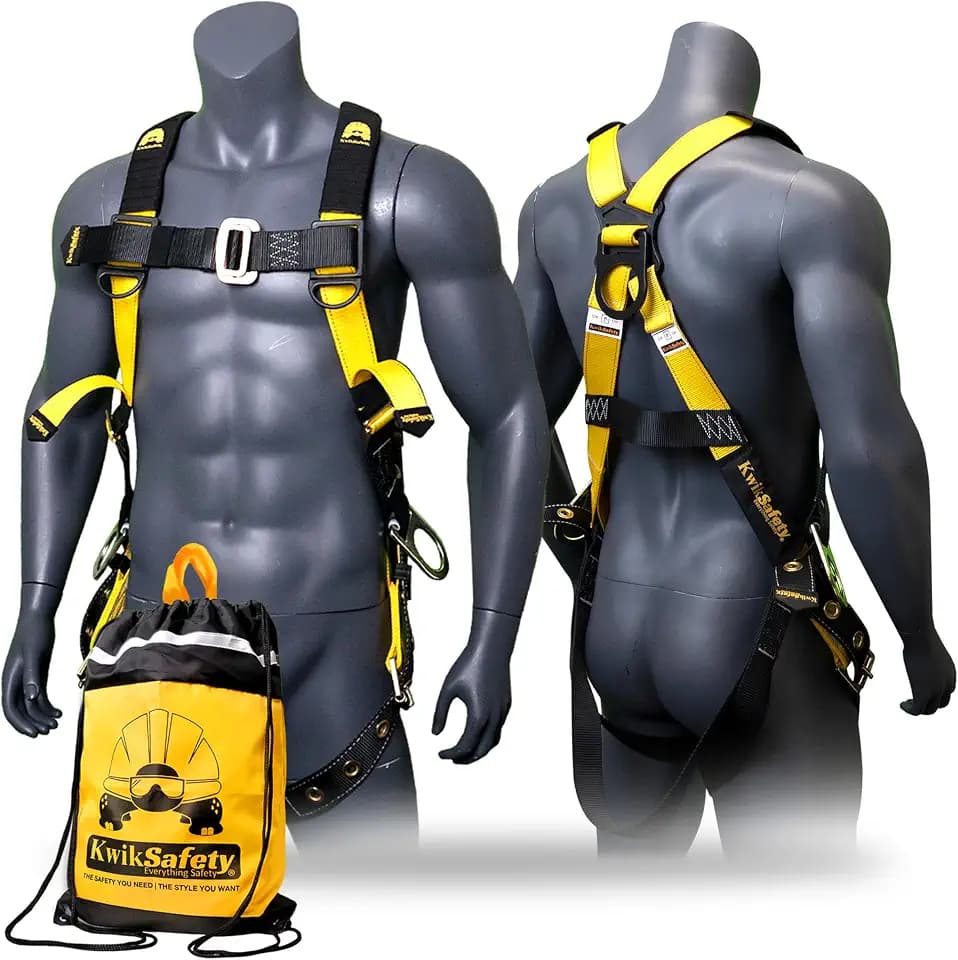 KwikSafety SUPERCELL Safety Harness ANSI OSHA Fall Protection Gear